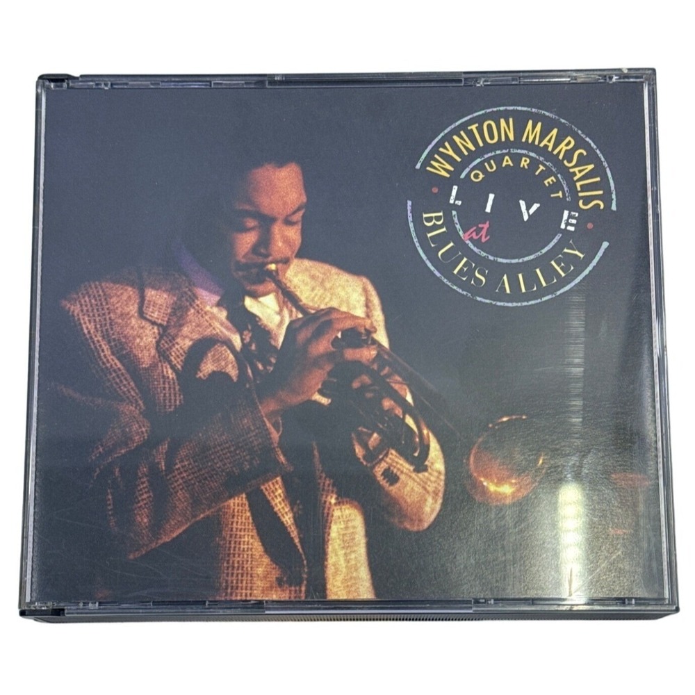Wynton Marsalis Quartet Live at Blues Alley 2-CD Set Columbia Jazz 1988